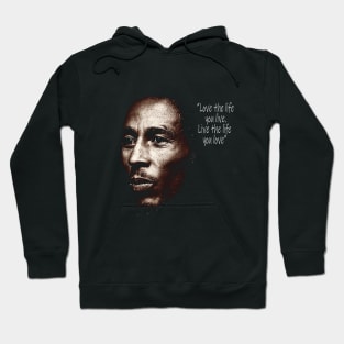 bob marley quote Hoodie